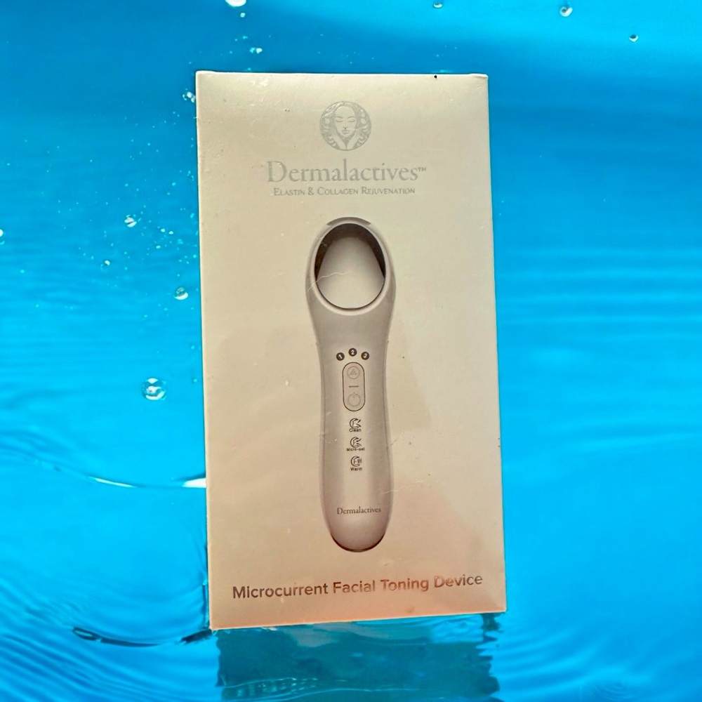 DERMALACTIVES Microcurrent Facial Toning Device